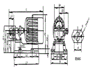 渣油泵安裝尺寸-重油煤焦油泵安裝尺寸-高壓齒輪泵安裝尺寸